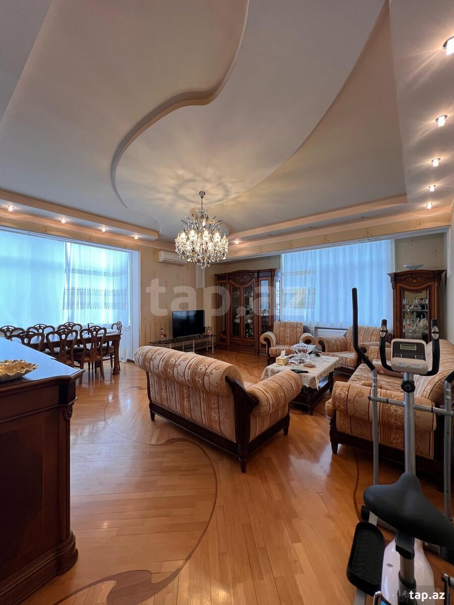 4-otaqlı yeni tikili, Elmlər Akademiyası m., 185 m² (7)