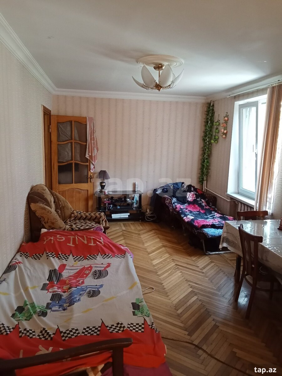 1-otaqlı mənzil kirayə verilir, İnşaatçılar m., 35 m²