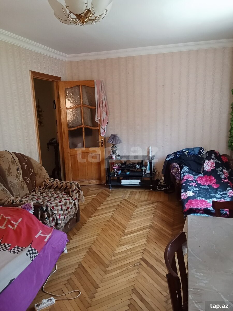 1-otaqlı mənzil kirayə verilir, İnşaatçılar m., 35 m² (7)