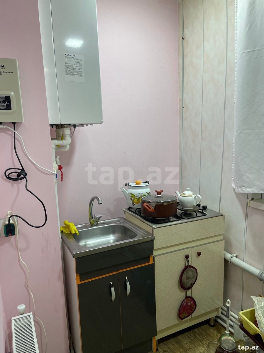 2-otaqlı mənzil kirayə verilir, Sumqayıt ş., 40 m² (12)