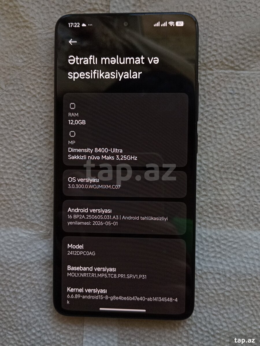 Xiaomi Poco X7 Pro Black 512GB/12GB (5)