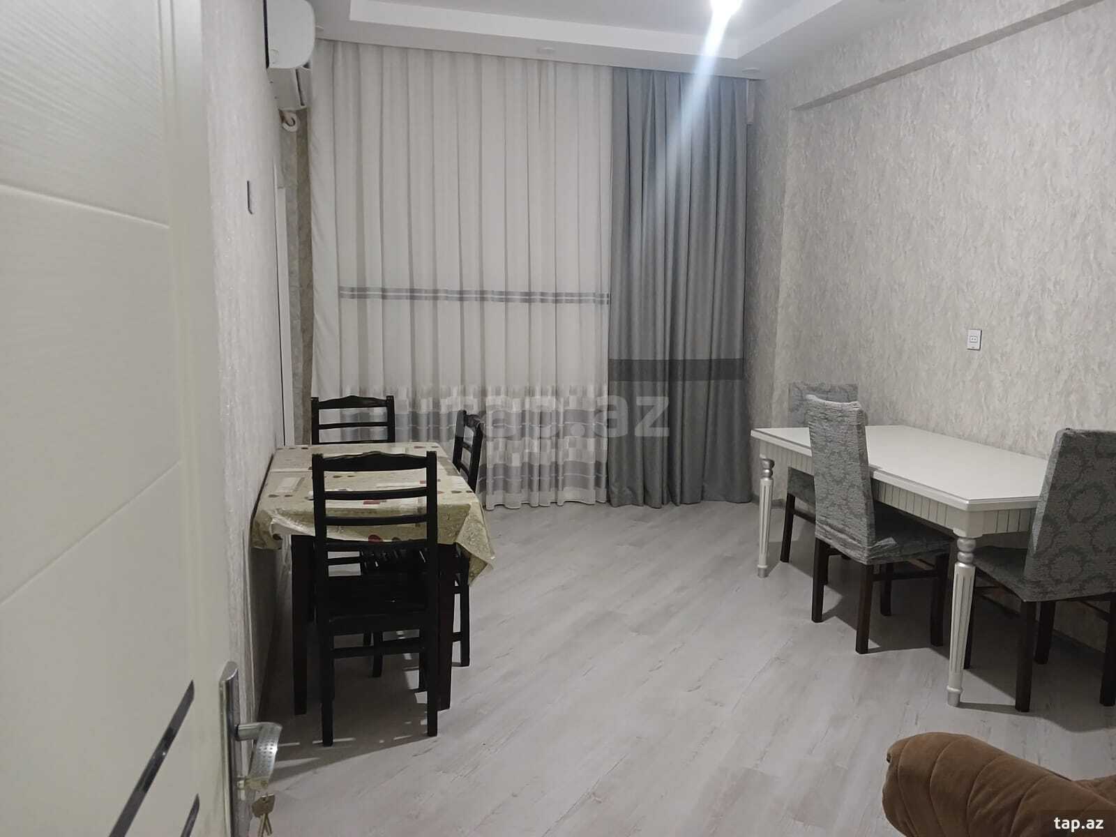 3-otaqlı yeni tikili kirayə verilir, Mirəli Qaşqay küç., 90 m² (2)
