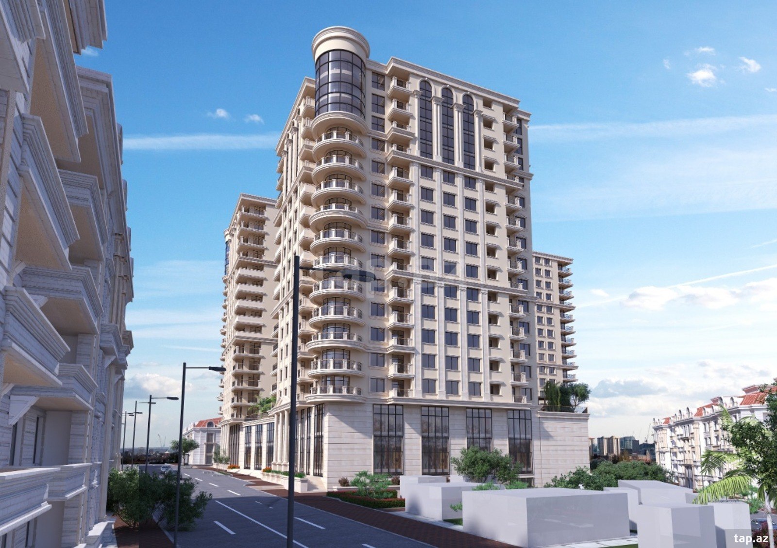 2-otaqlı yeni tikili, Ceyhun Hacıbəyli küç. 23, 72 m² (16)