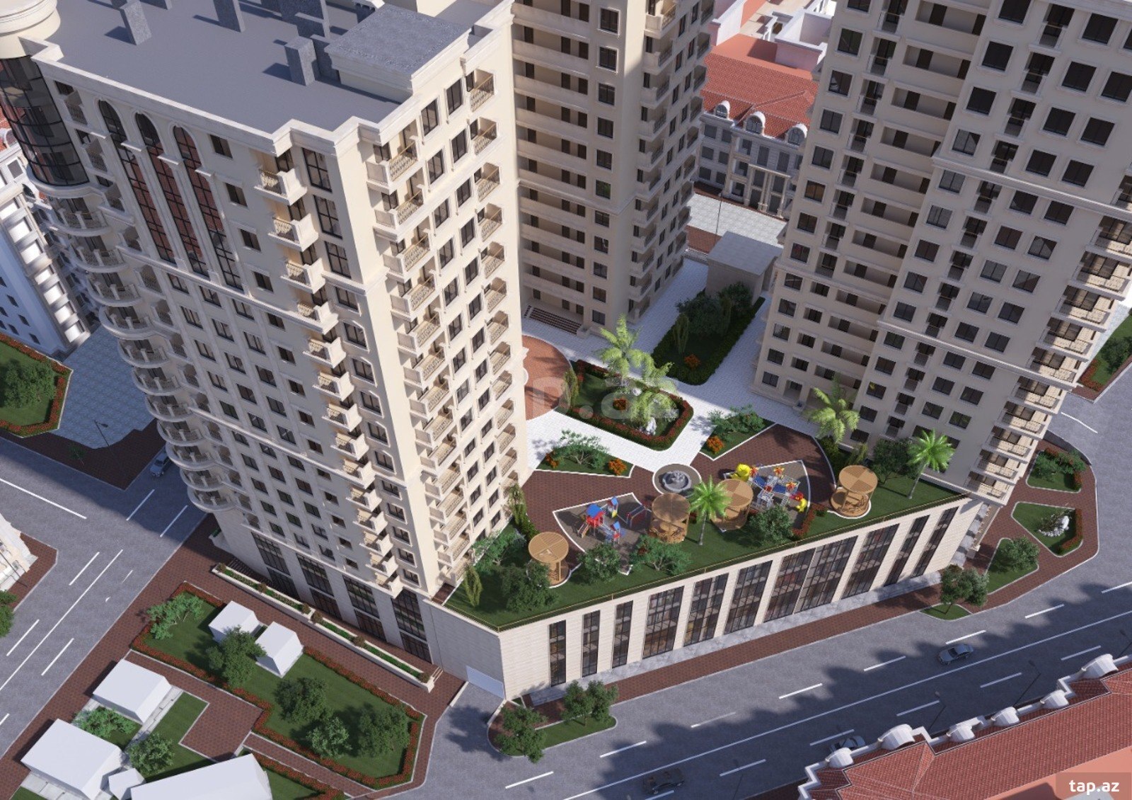 2-otaqlı yeni tikili, Ceyhun Hacıbəyli küç. 23, 72 m² (12)