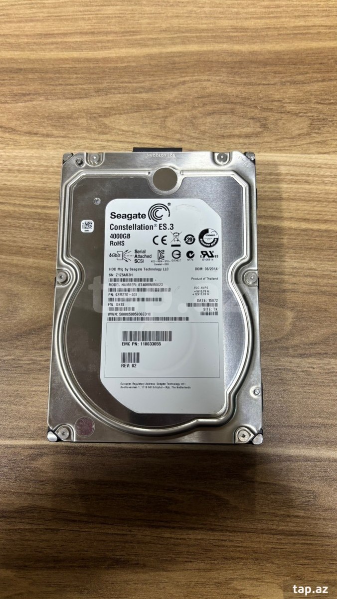 Seagate Constellation ES.3 4TB Enterprise SAS HDD 
