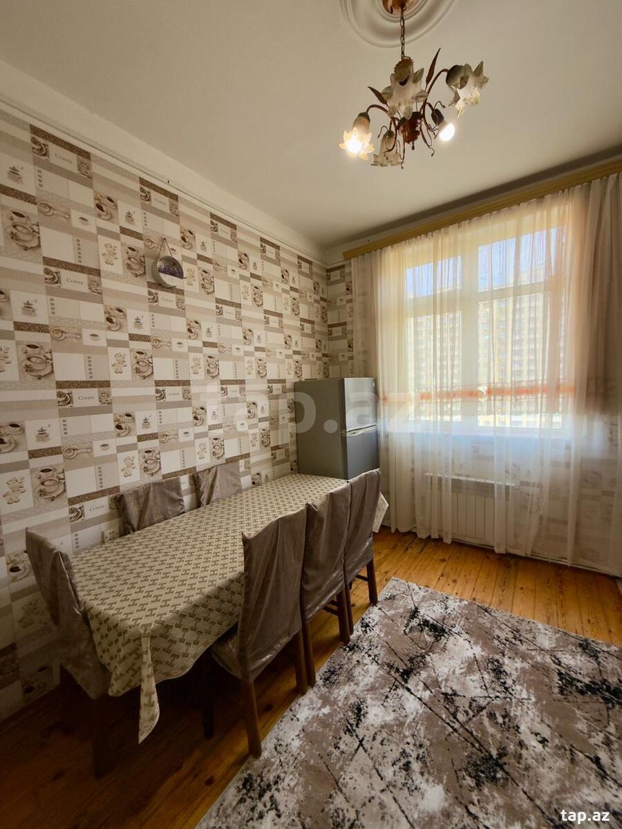 2-otaqlı yeni tikili kirayə verilir, Memar Əcəmi m., 90 m² (9)