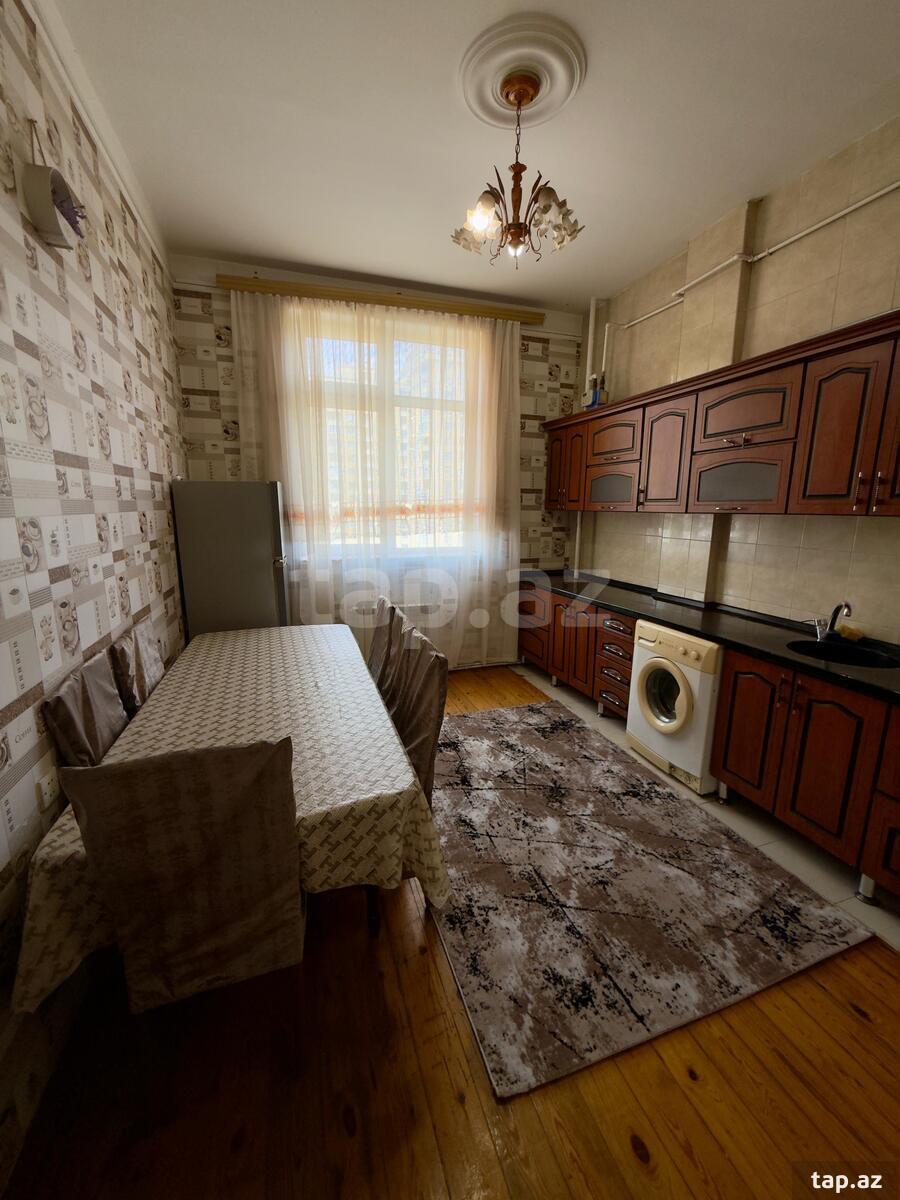 2-otaqlı yeni tikili kirayə verilir, Memar Əcəmi m., 90 m² (8)