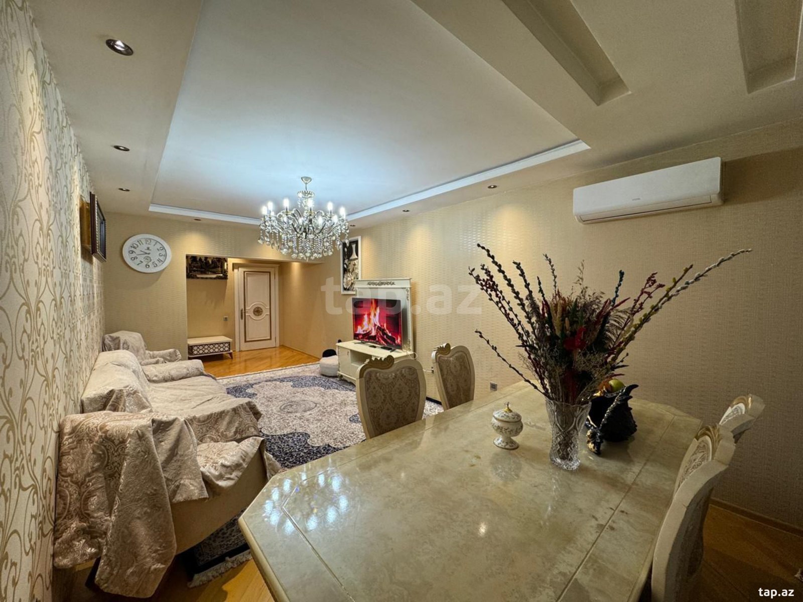 3-otaqlı yeni tikili, Nərimanov r., 130 m² (5)