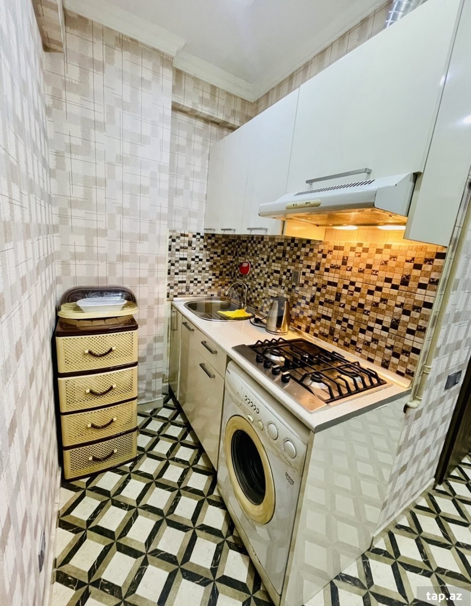 2-otaqlı yeni tikili kirayə verilir, Yeni Yasamal qəs., 52 m² (12)