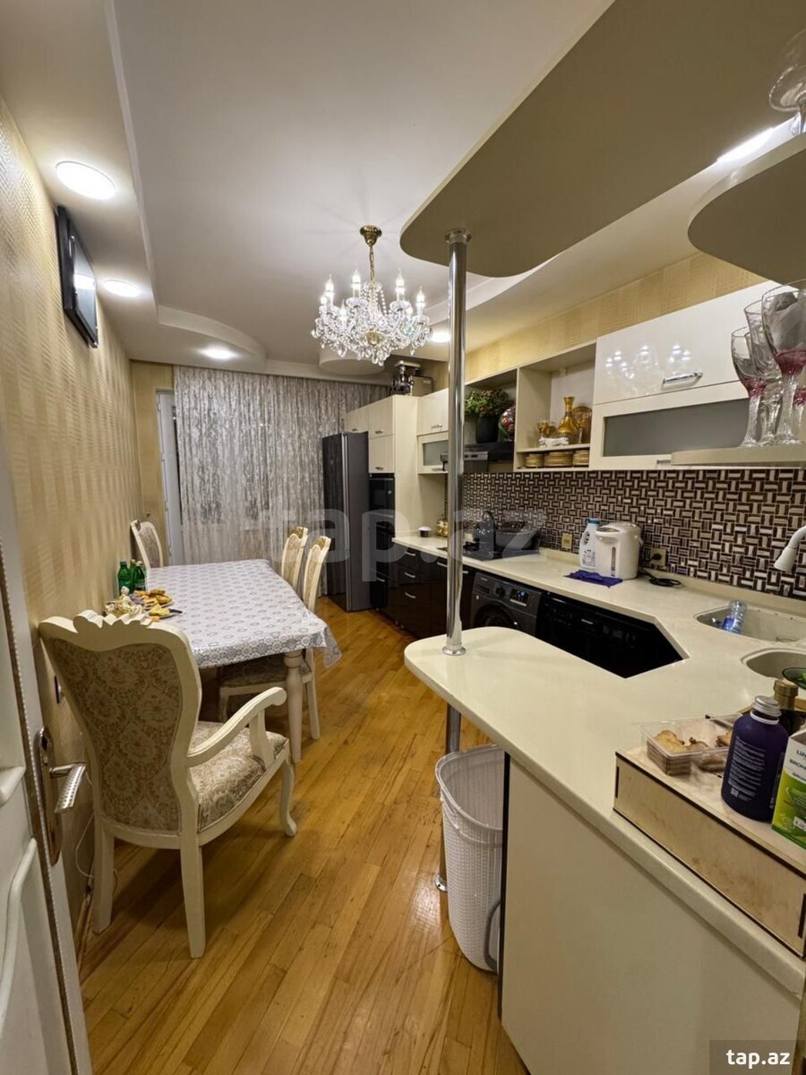 3-otaqlı yeni tikili, Nərimanov r., 130 m² (12)