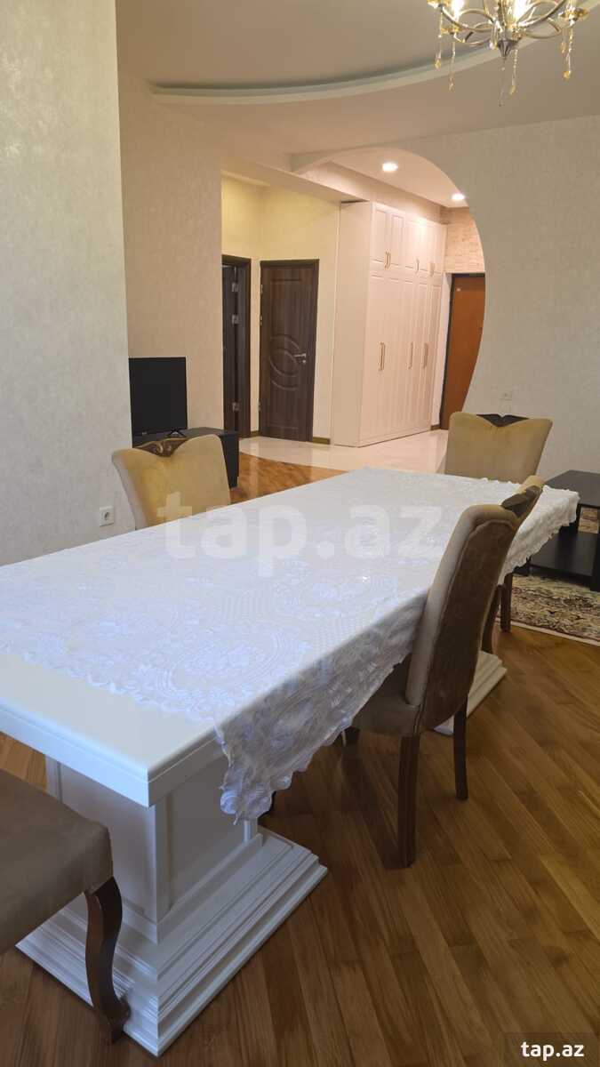 3-otaqlı yeni tikili kirayə verilir, Kazım Kazımzadə küç., 130 m² (5)