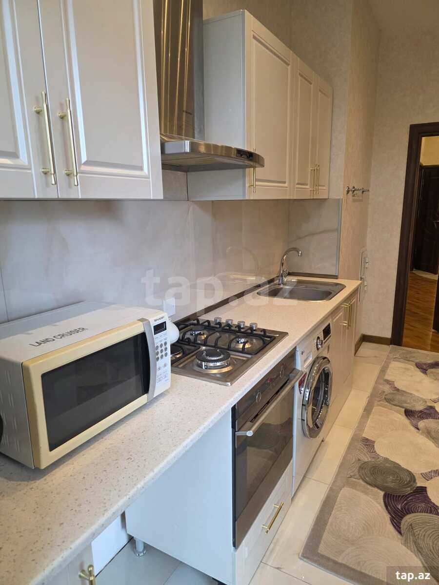 3-otaqlı yeni tikili kirayə verilir, Kazım Kazımzadə küç., 130 m² (10)