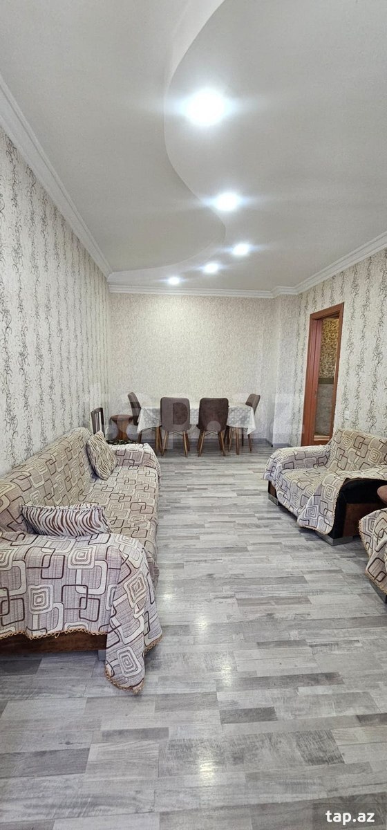 2-otaqlı yeni tikili kirayə verilir, 9-cu mkr., 70 m²