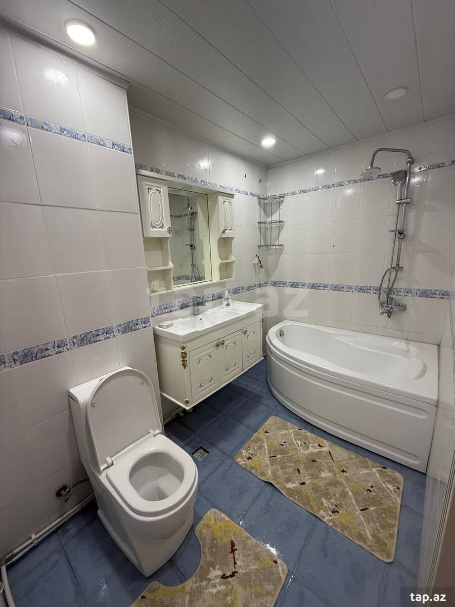2-otaqlı mənzil kirayə verilir, Yasamal r., 72 m² (7)