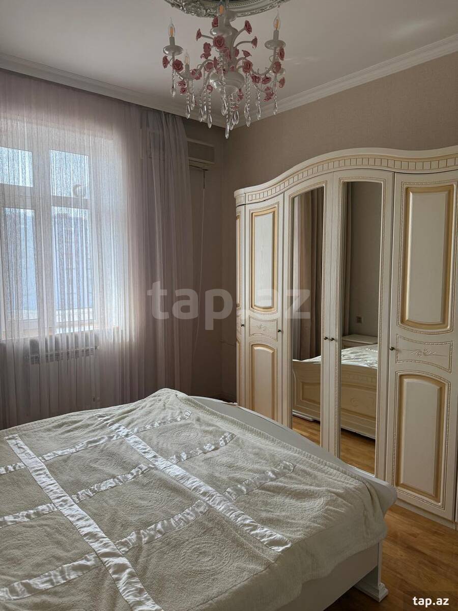2-otaqlı mənzil kirayə verilir, Yasamal r., 72 m² (4)
