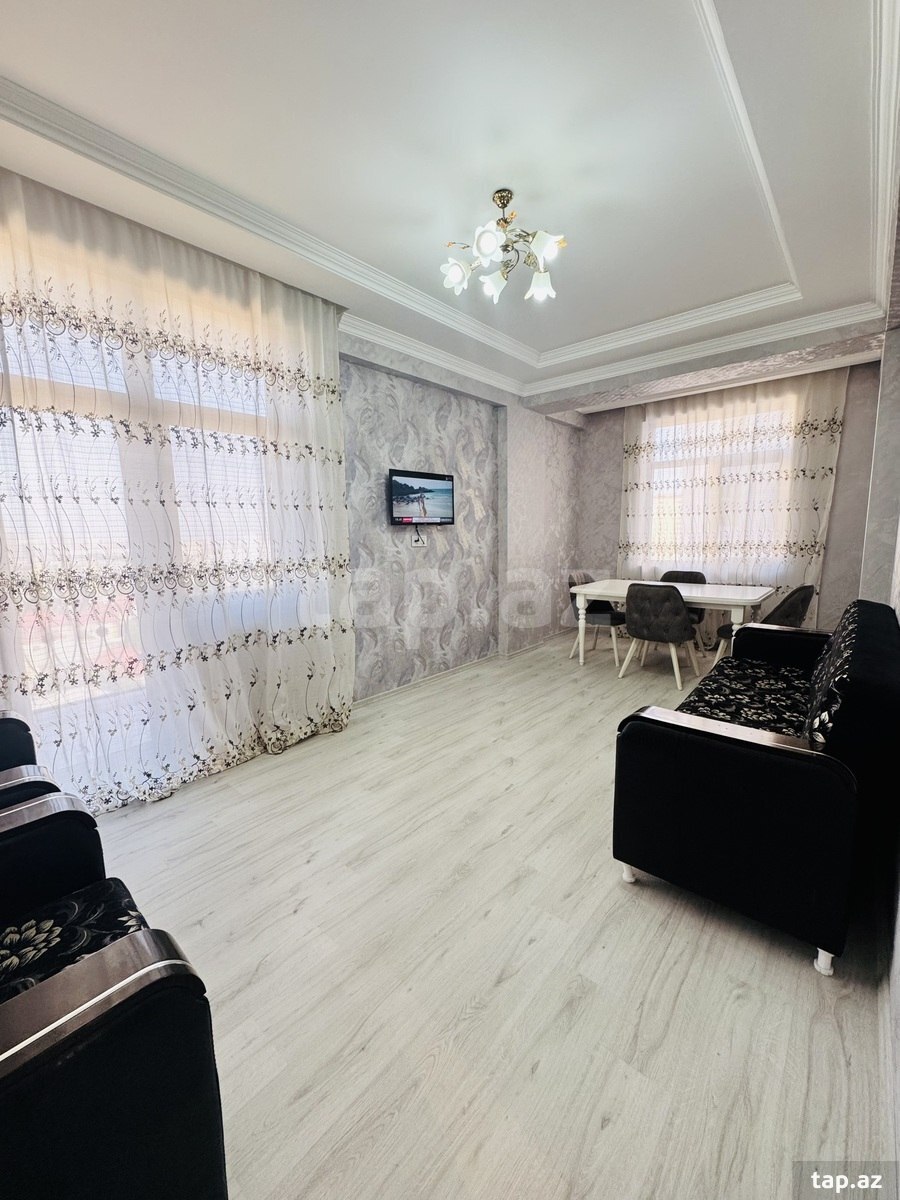 2-otaqlı yeni tikili kirayə verilir, Yeni Yasamal qəs., 90 m² (10)