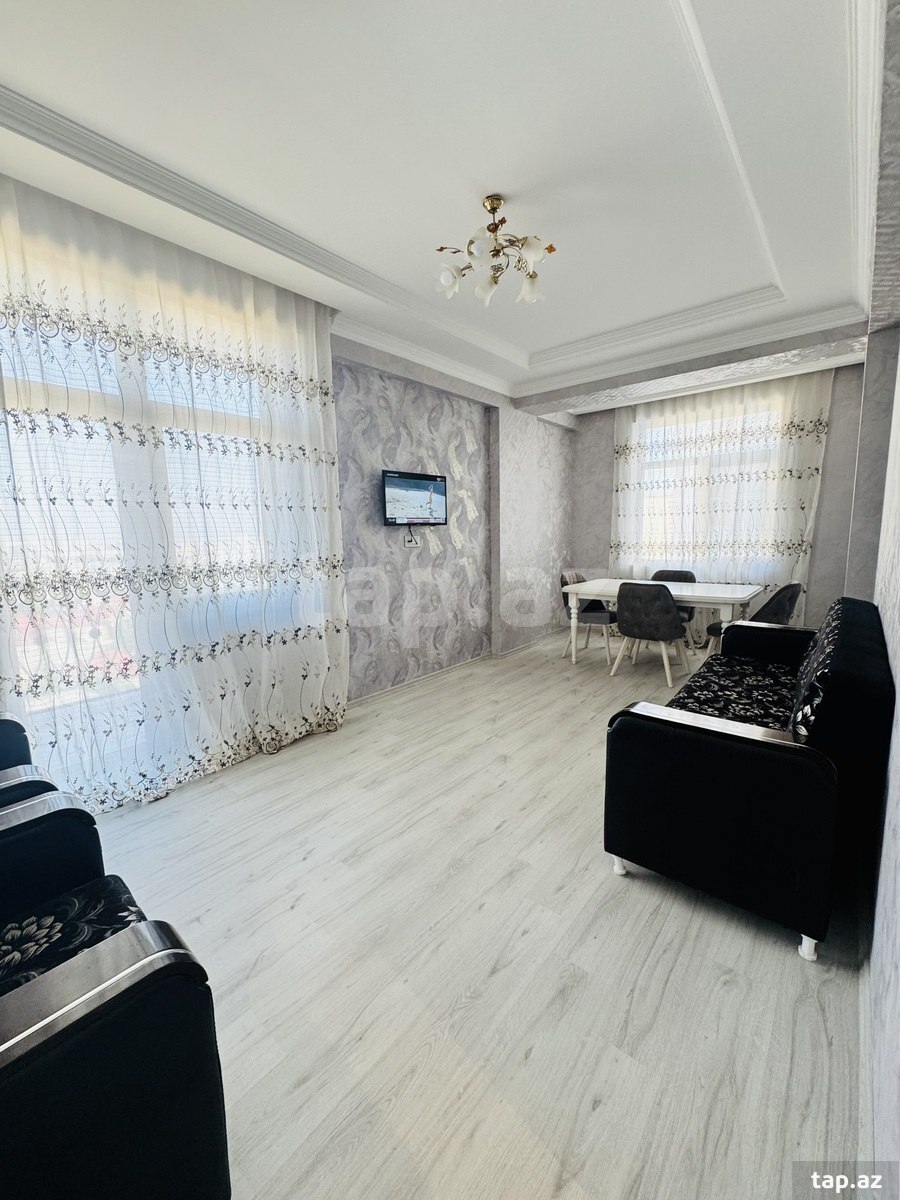 2-otaqlı yeni tikili kirayə verilir, Yeni Yasamal qəs., 90 m² (11)