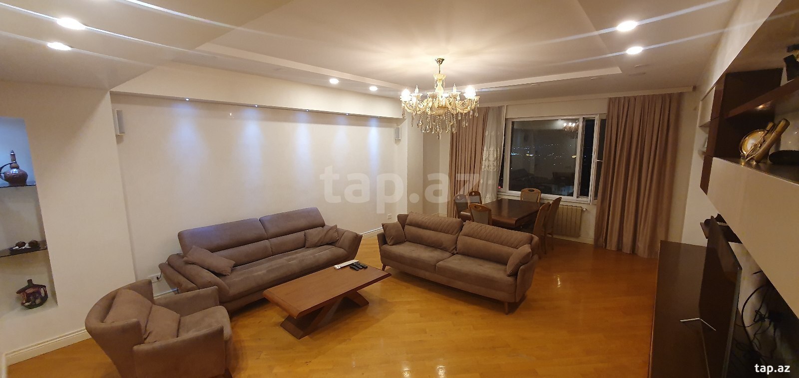 4-otaqlı yeni tikili kirayə verilir, Nəsimi m., 165 m² (3)