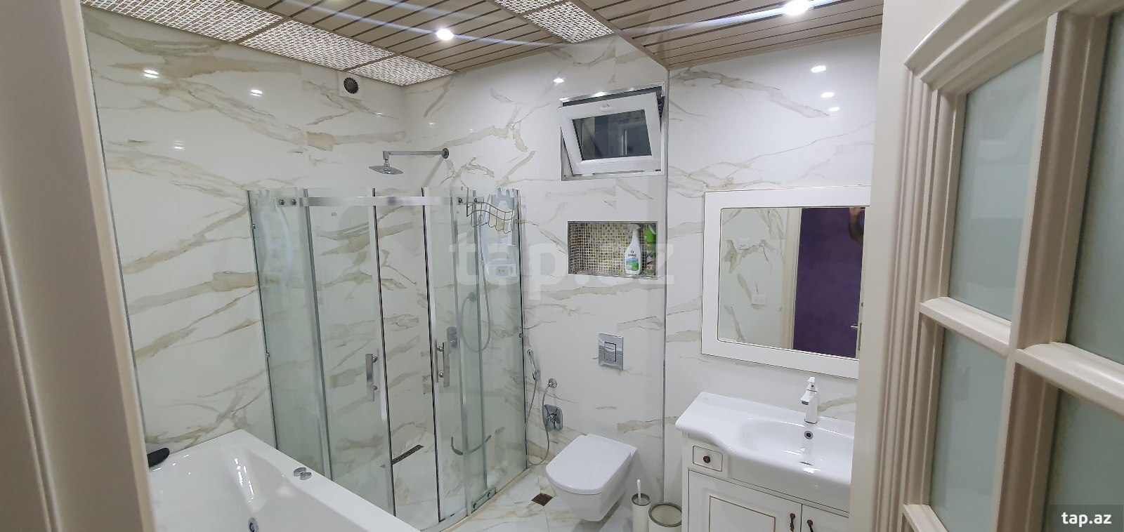 4-otaqlı yeni tikili kirayə verilir, Nəsimi m., 165 m² (33)