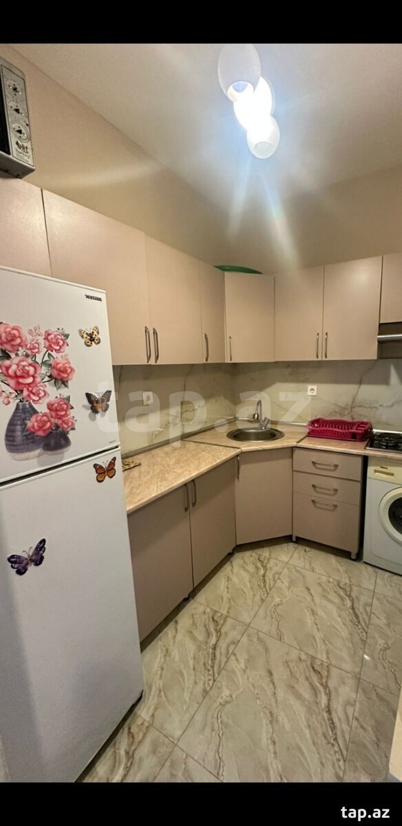 2-otaqlı yeni tikili kirayə verilir, Xırdalan ş., 55 m²