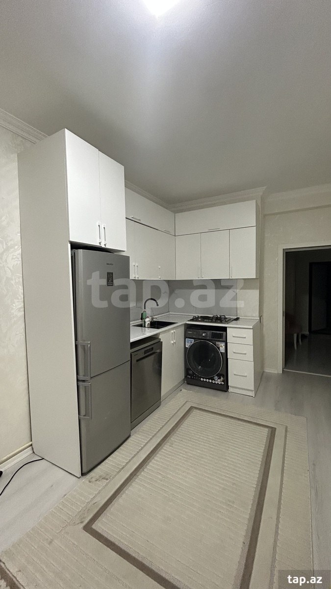 2-otaqlı yeni tikili kirayə verilir, Yeni Yasamal qəs., 60 m² (7)