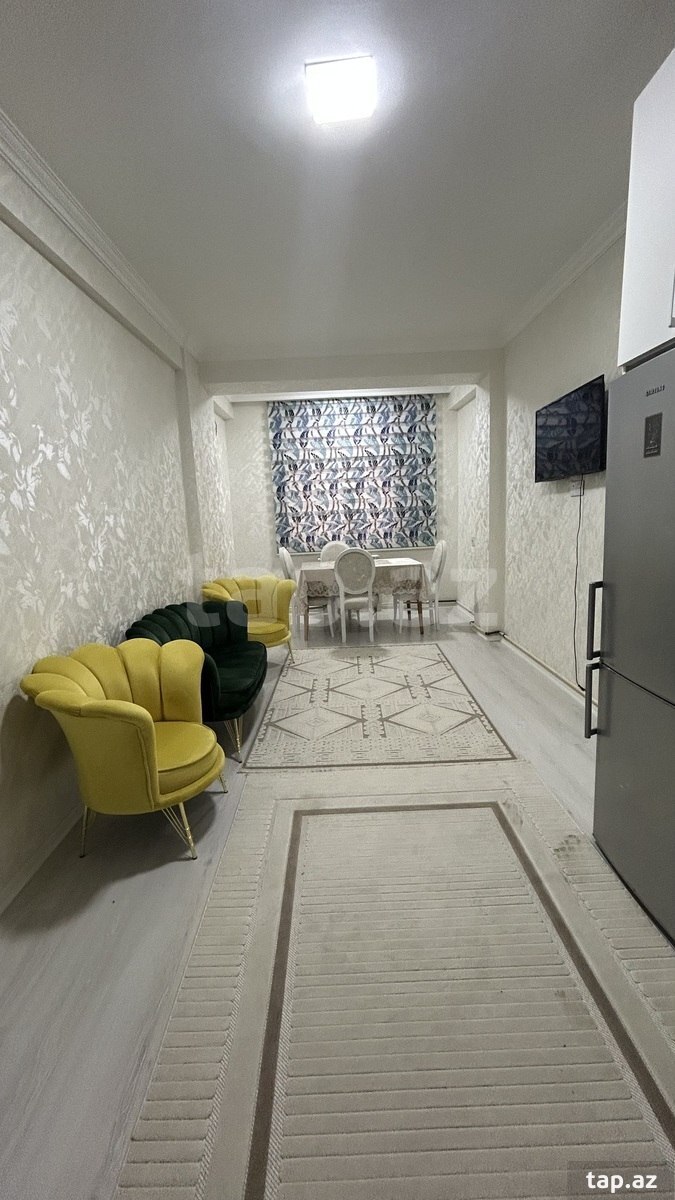 2-otaqlı yeni tikili kirayə verilir, Yeni Yasamal qəs., 60 m²