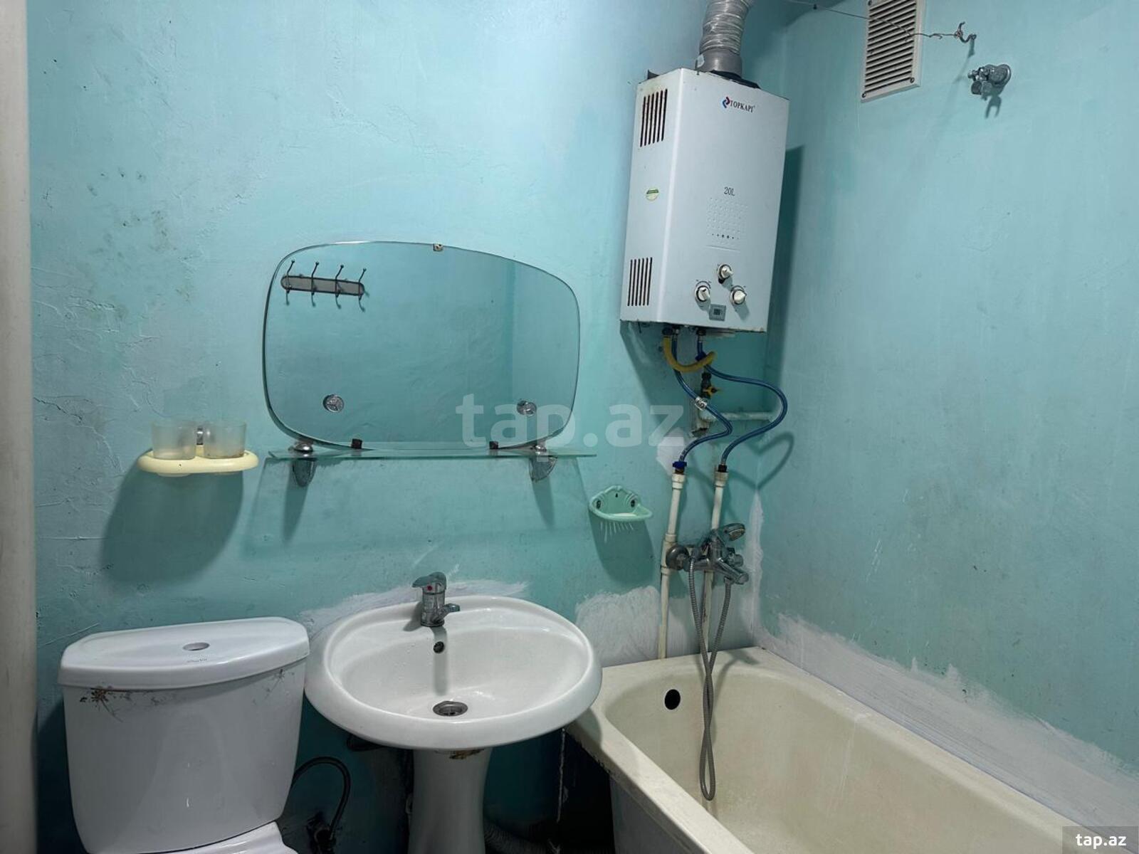 1-otaqlı mənzil kirayə verilir, Sumqayıt ş., 33 m² (6)