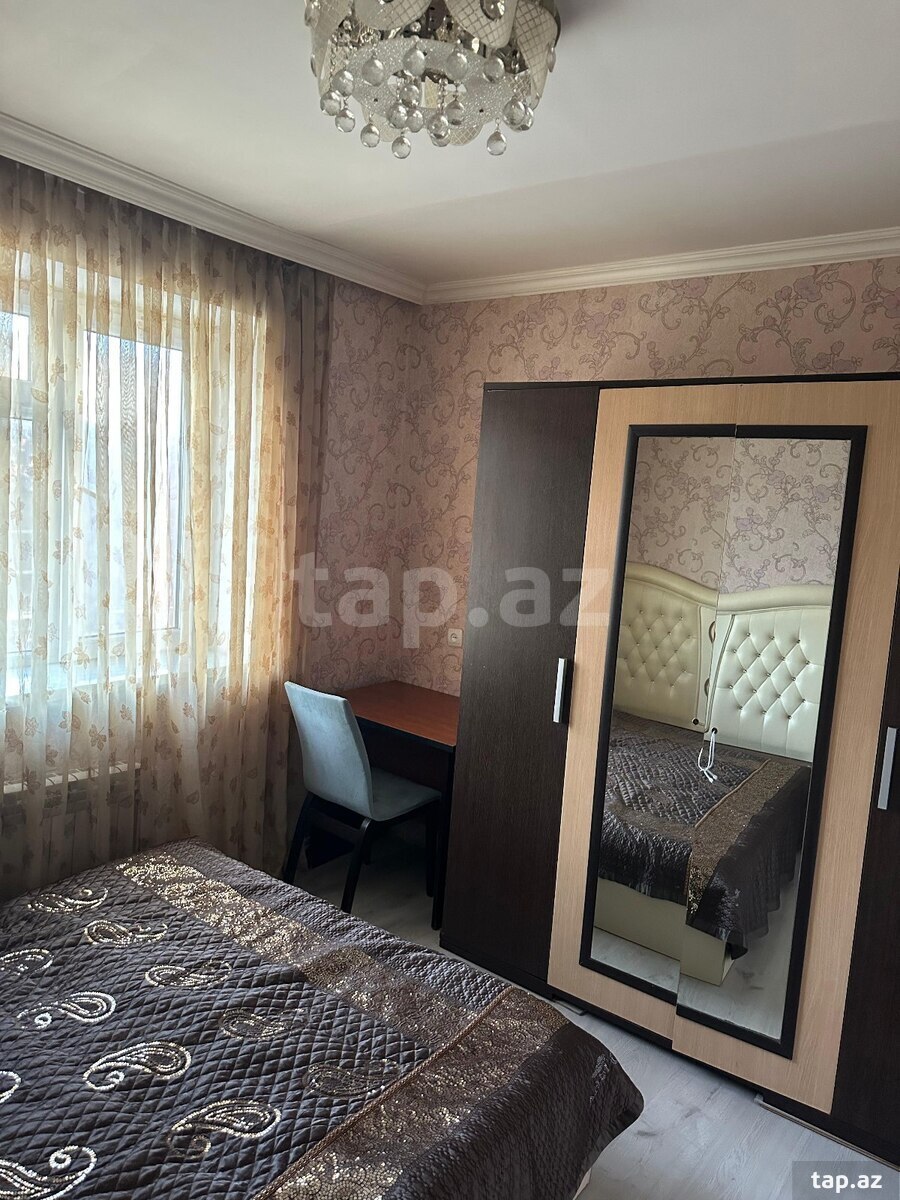 2-otaqlı mənzil kirayə verilir, Bakıxanov qəs., 56 m² (2)
