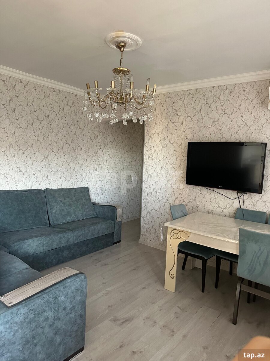 2-otaqlı mənzil kirayə verilir, Bakıxanov qəs., 56 m² (4)