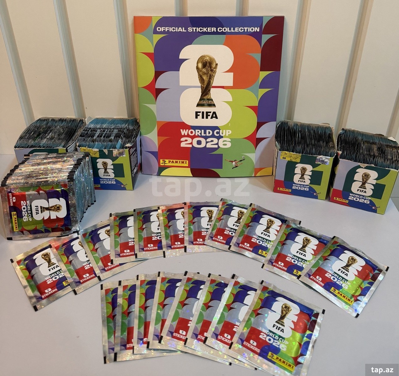 Panini Albom və Stickers World Cup 2026 + 350 paket (2500 sticker)