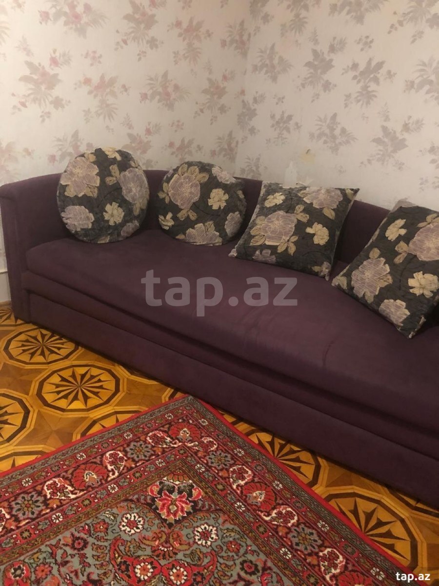 4-otaqlı mənzil kirayə verilir, Nərimanov r., 85 m² (9)