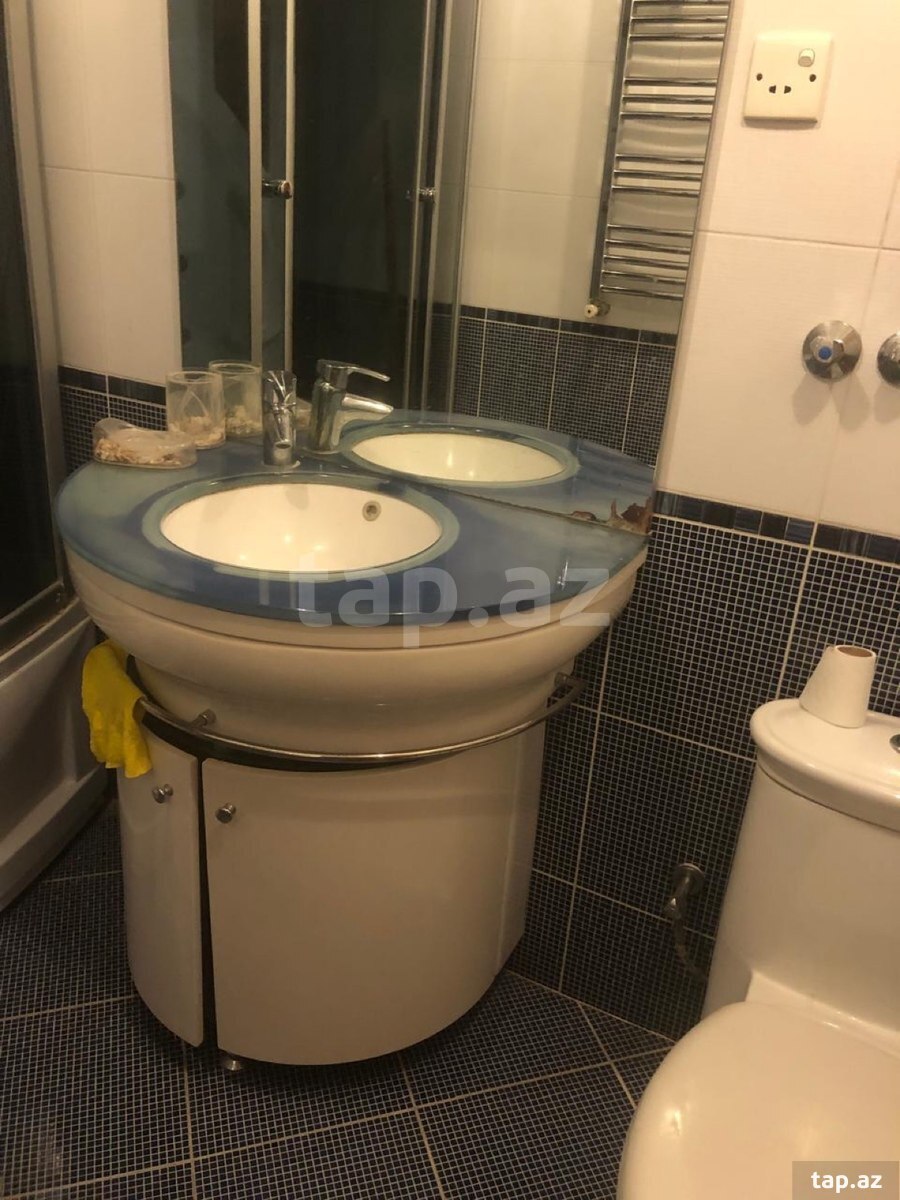 4-otaqlı mənzil kirayə verilir, Nərimanov r., 85 m² (13)