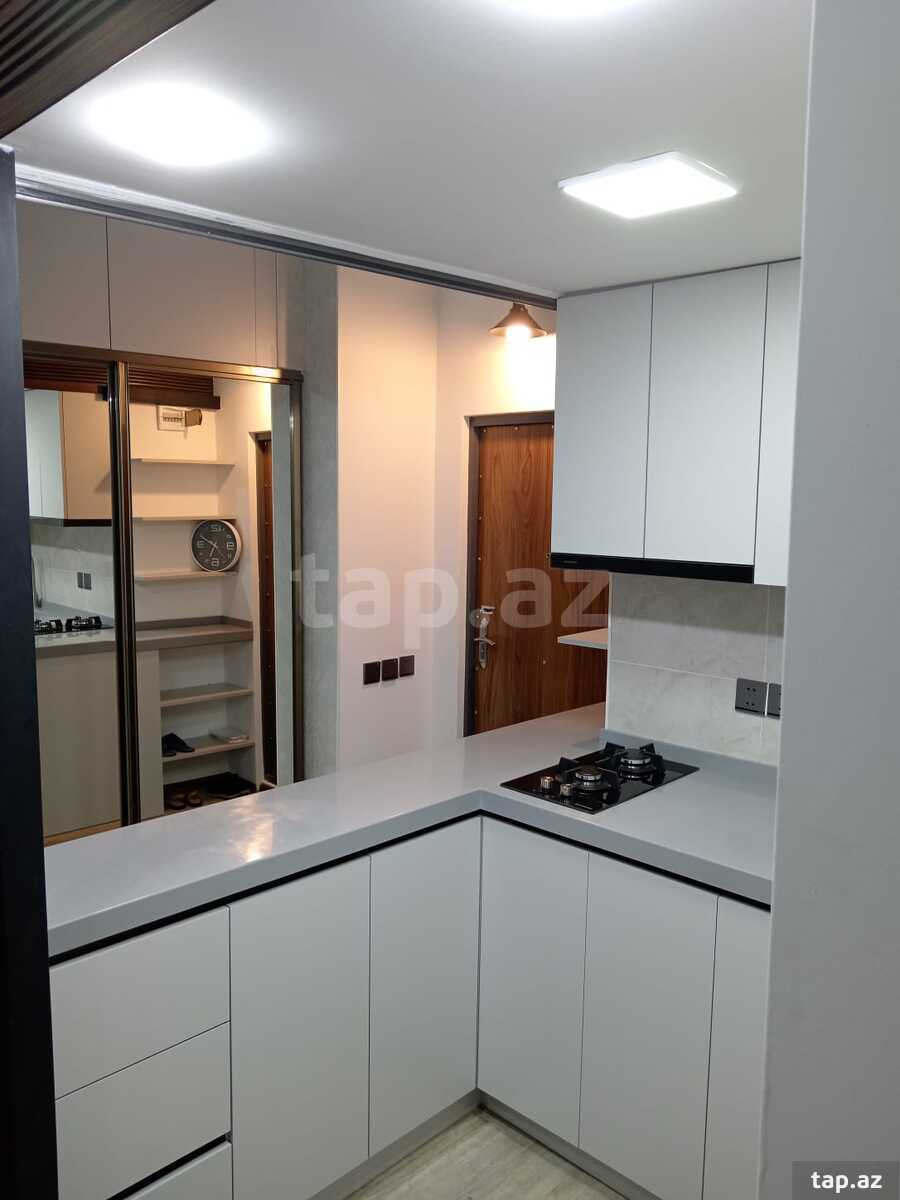 2-otaqlı mənzil kirayə verilir, Sahil m., 50 m² (4)