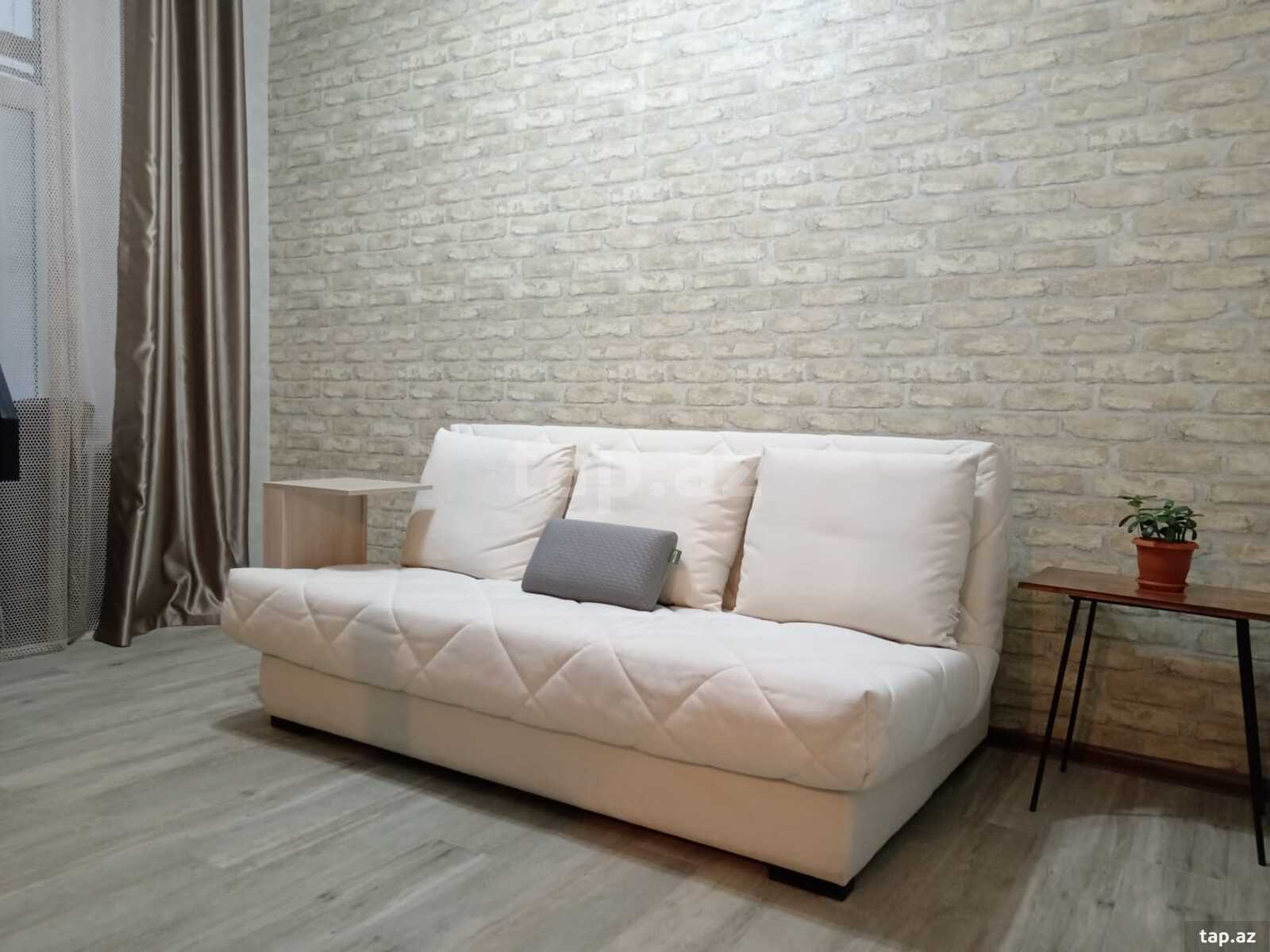 2-otaqlı mənzil kirayə verilir, Sahil m., 50 m² (3)