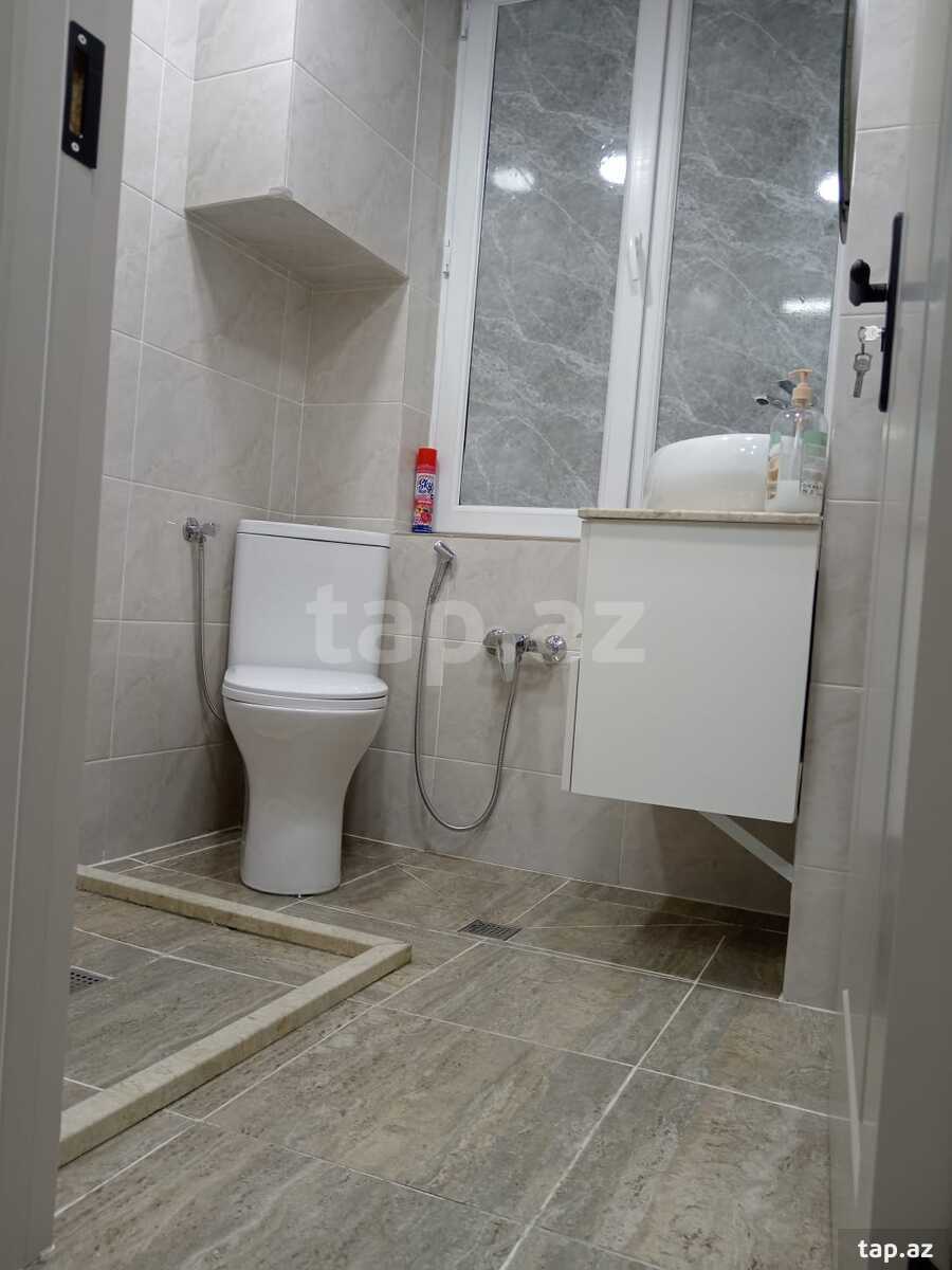 2-otaqlı mənzil kirayə verilir, Sahil m., 50 m² (7)