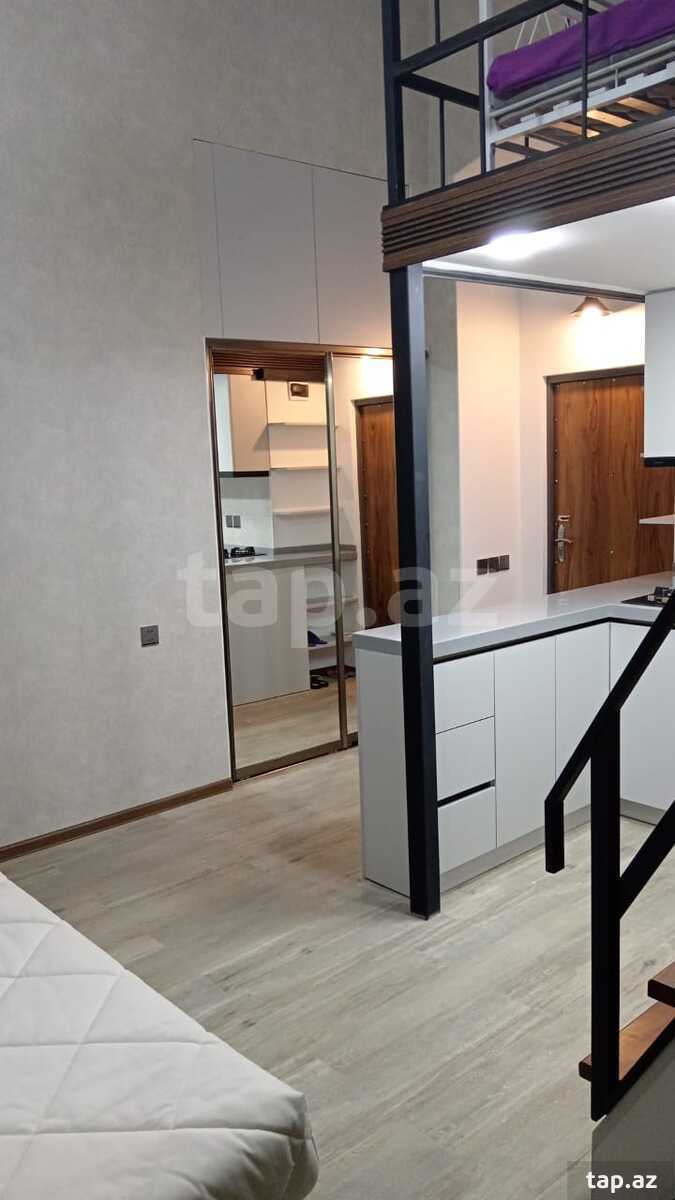 2-otaqlı mənzil kirayə verilir, Sahil m., 50 m² (9)