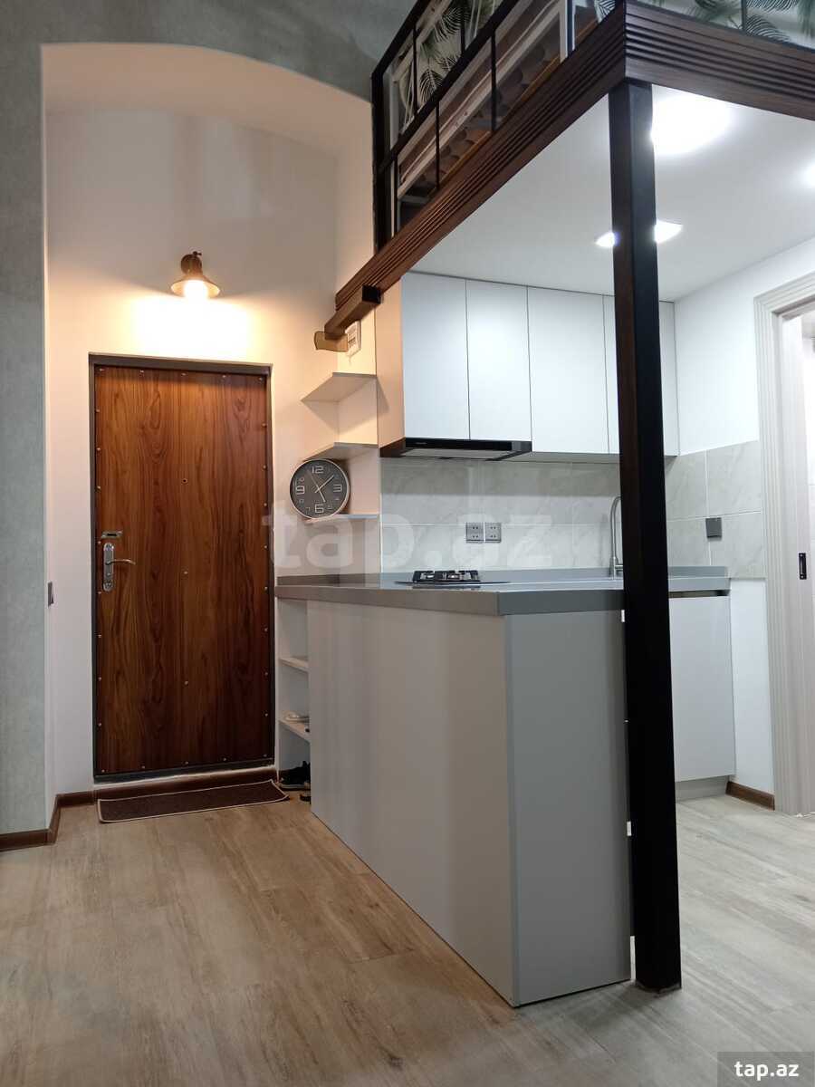 2-otaqlı mənzil kirayə verilir, Sahil m., 50 m² (8)
