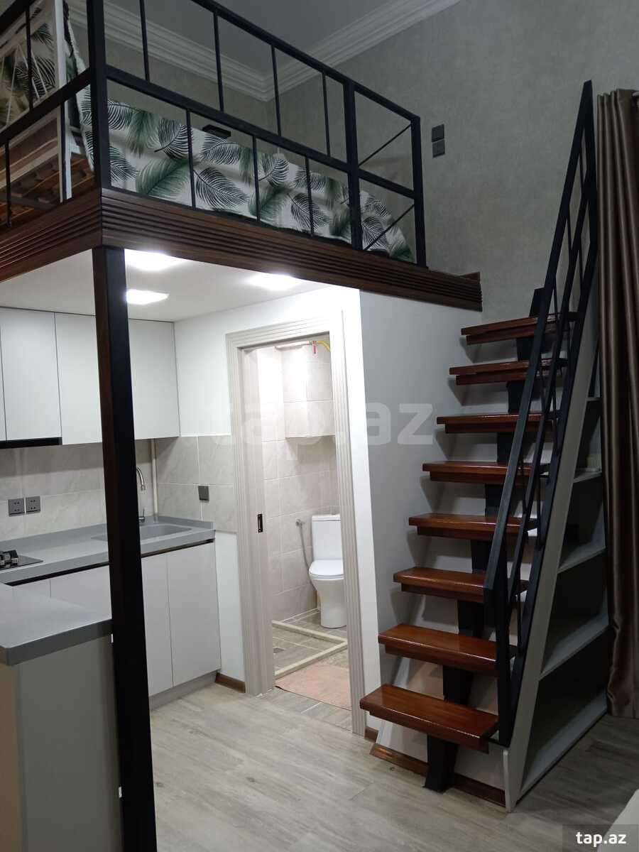 2-otaqlı mənzil kirayə verilir, Sahil m., 50 m² (2)