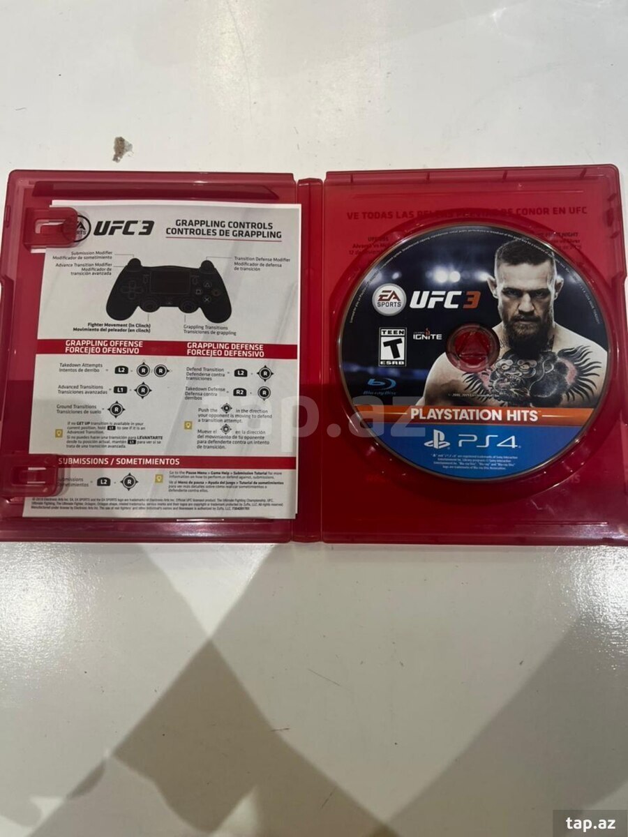 PS4 üçün UFC 3 45-50 oyun diski (3)