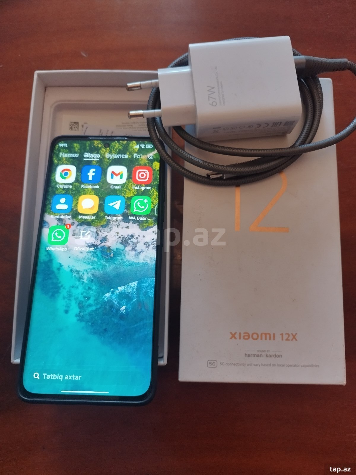 Xiaomi 12X Blue 256GB/8GB (3)