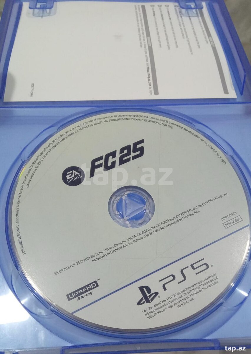 PS5 FC25 oyun diski  (2)