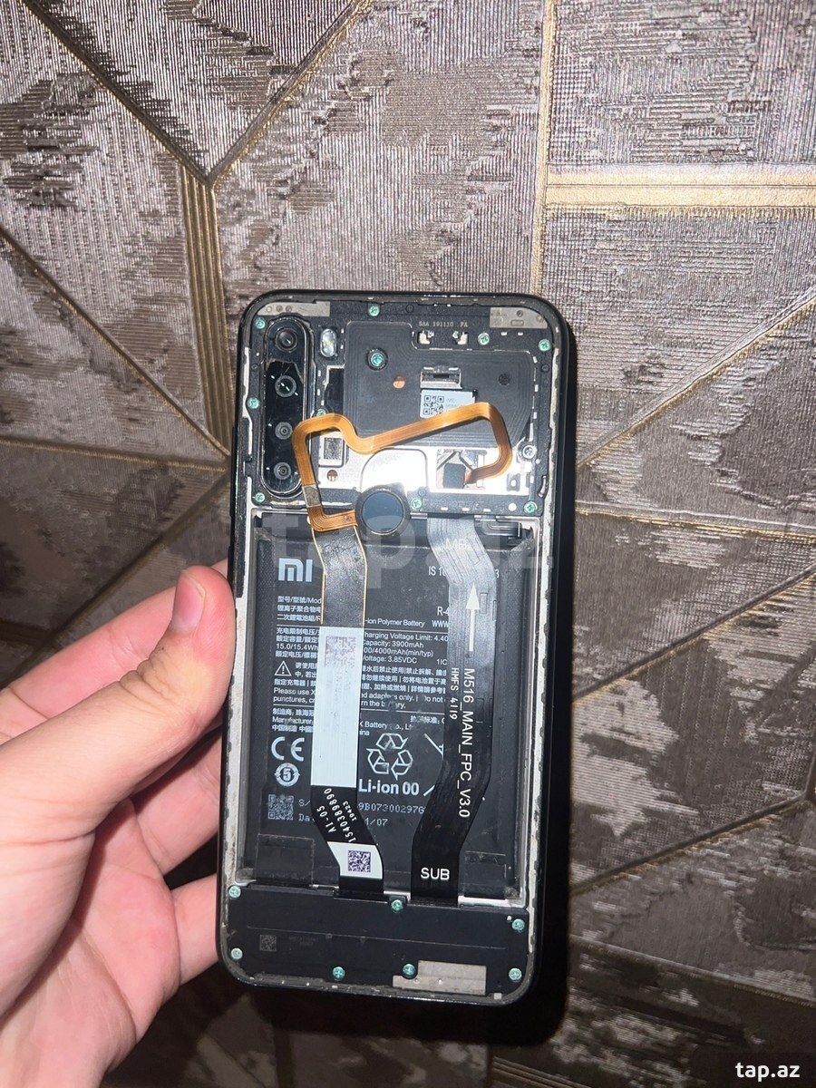 Xiaomi Redmi Note 8 Pro Black 64GB/6GB ehtiyat hissələri (2)