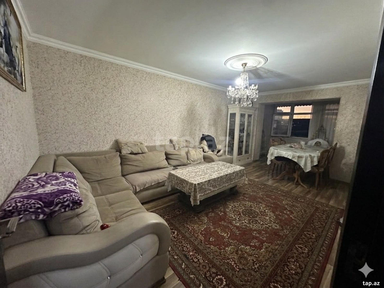 4-otaqlı mənzil, Xalqlar Dostluğu m., 90 m² (14)