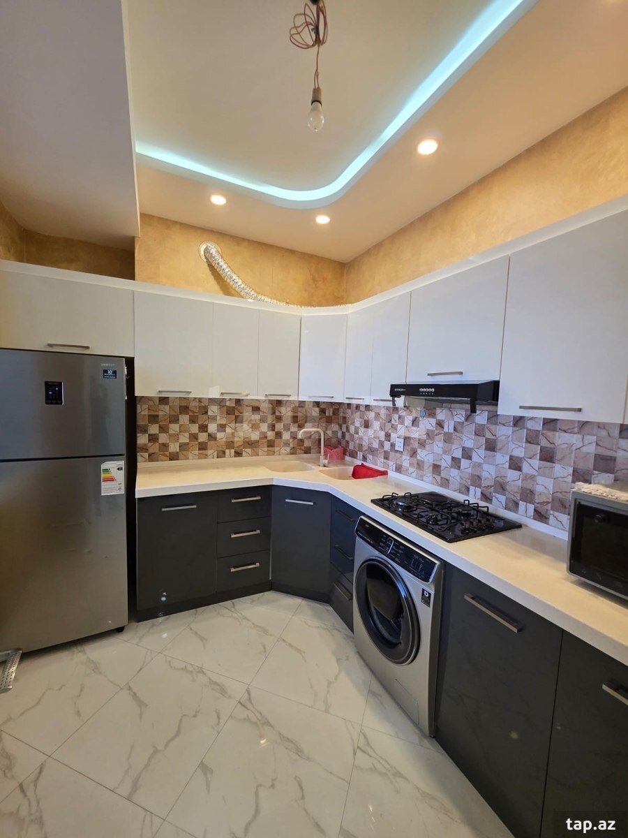 2-otaqlı yeni tikili kirayə verilir, Əhmədli m., 75 m² (4)