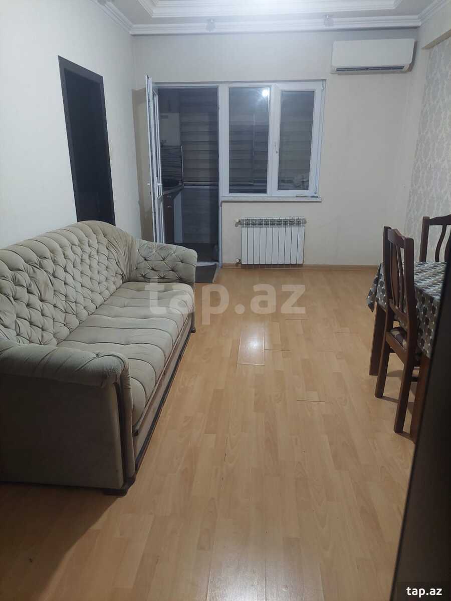 2-otaqlı mənzil kirayə verilir, Memar Əcəmi m., 45 m² (4)