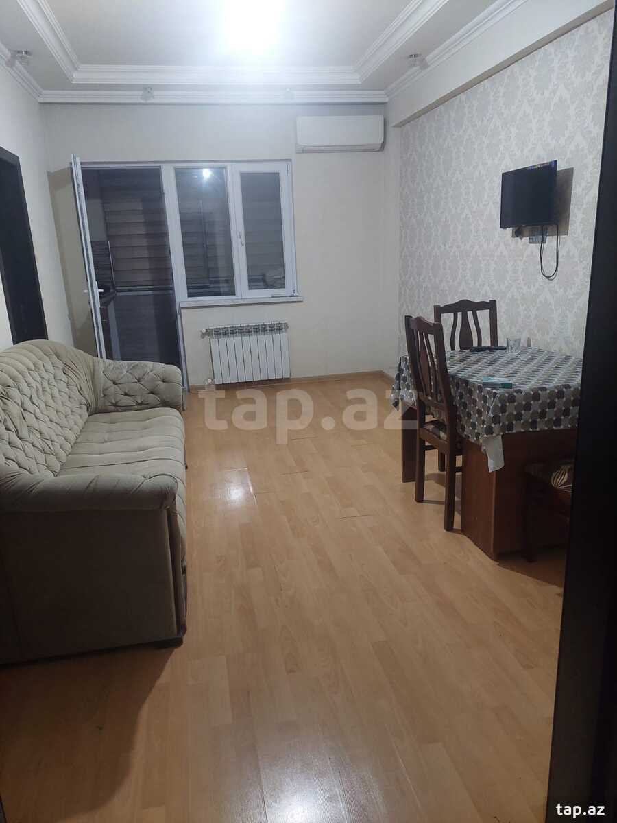 2-otaqlı mənzil kirayə verilir, Memar Əcəmi m., 45 m² (3)