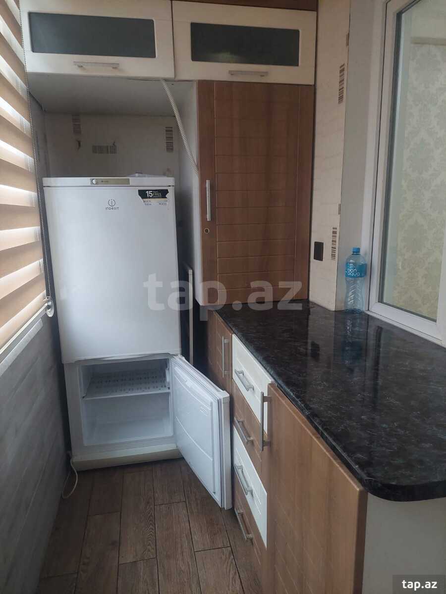 2-otaqlı mənzil kirayə verilir, Memar Əcəmi m., 45 m² (12)