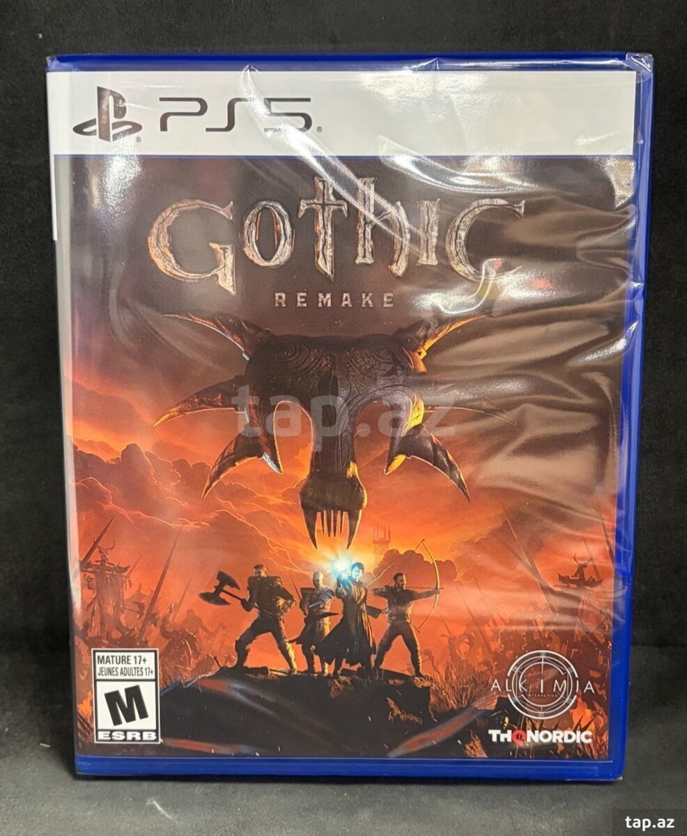 PS5 üçün Gothic oyun diski