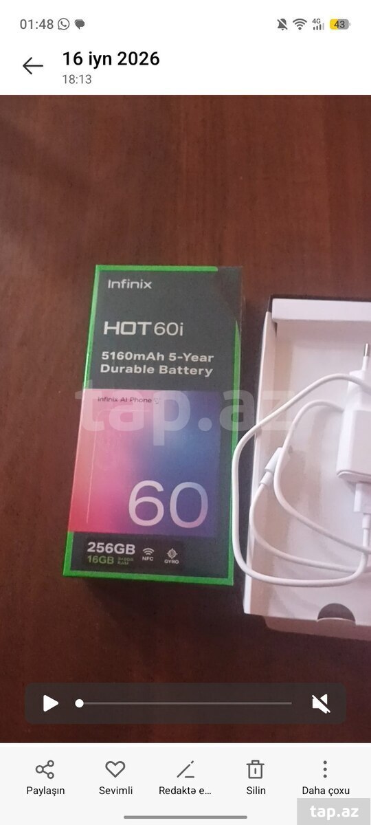 Infinix Hot 60i Titanium Silver 256GB/8GB (2)