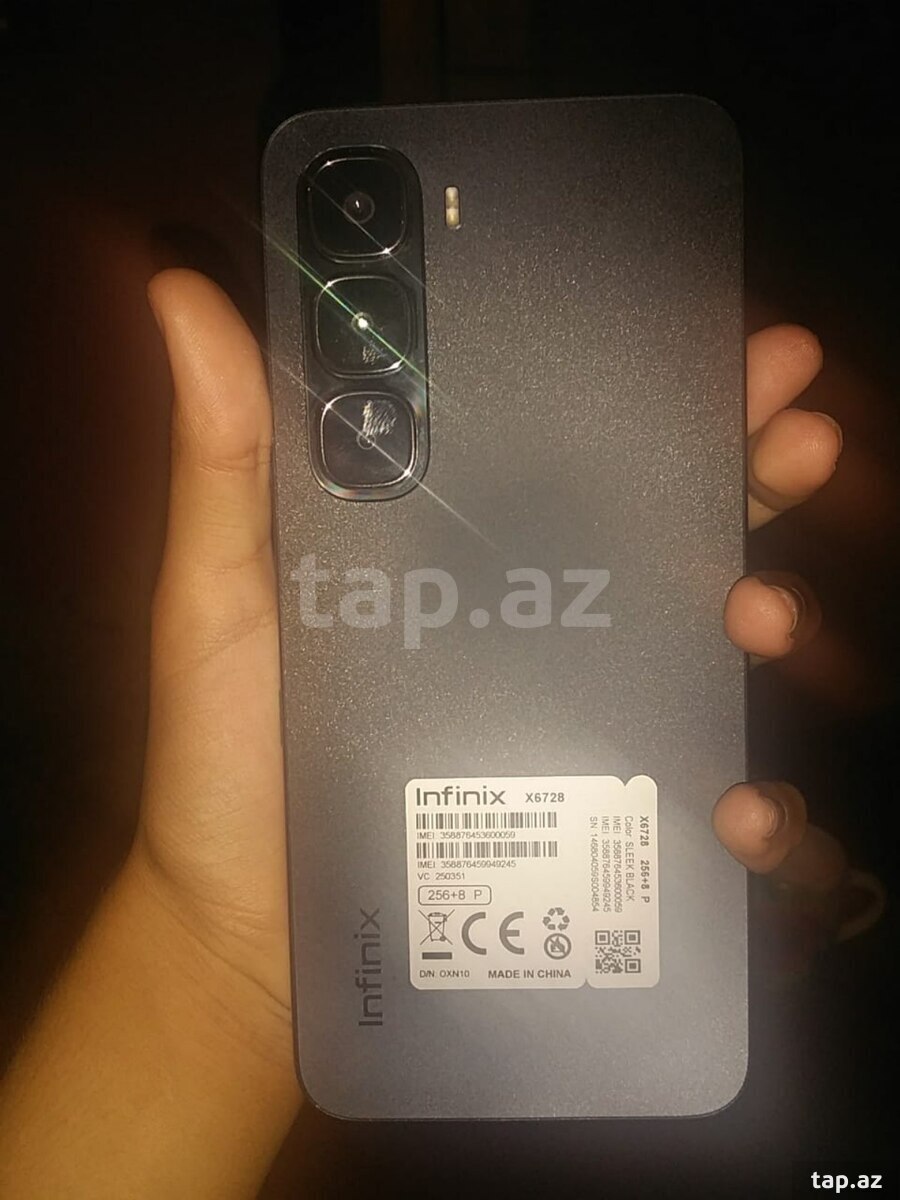 Infinix Hot 60i Titanium Silver 256GB/8GB (4)